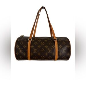 Louis Vuitton Monogram Papillon 26 Shoulder Bag Excellent Condition